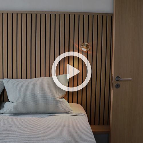 Lux Panels As A Headboard