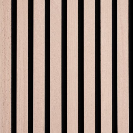 Beech Black Mdf Black Felt 4W 8Bec4302 Denpanels