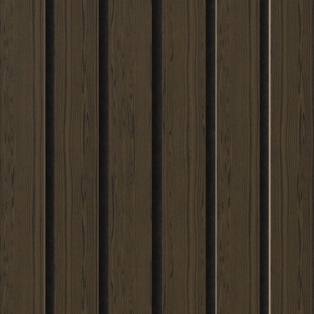 Fr Oak Smoked Plywood Felt Black 40Mm Closeup 90211C89 Denpanels