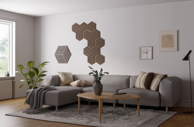 Hexagon Raute Walnut W Ab19D816 Denpanels