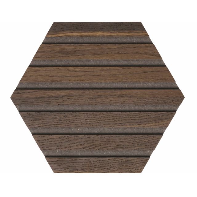 Hexagon Oak Smoked Black Mdf Black Felt 1 Kvadratisk Efc1Dec5 Denpanels