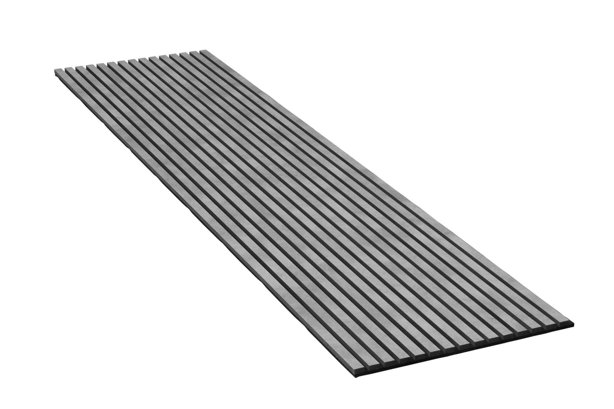 Panel decorativo Sticks (Roble gris, 2,5 m x 3,45 cm x 9 mm, 4 ud.)